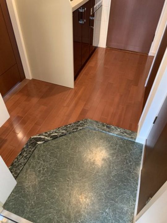 アクアプレイス東天満の玄関