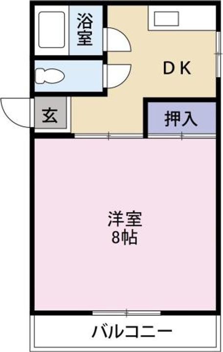南前川ハイツの間取り