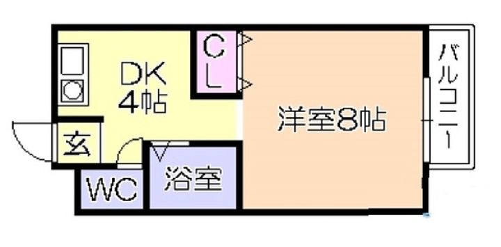 パナハイツ諏訪の間取り