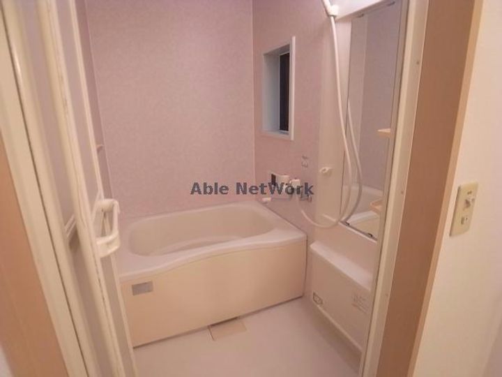 岐阜県岐阜市西荘1(アパート)の賃貸物件の風呂
