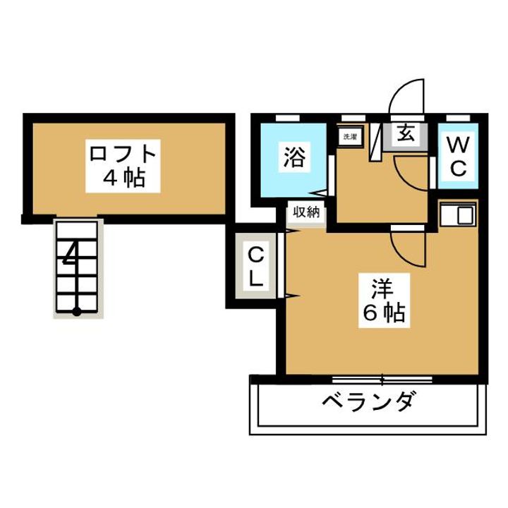 クエストヴィラIIの間取り