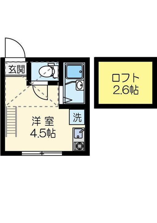 マーベラス国分寺本多の間取り