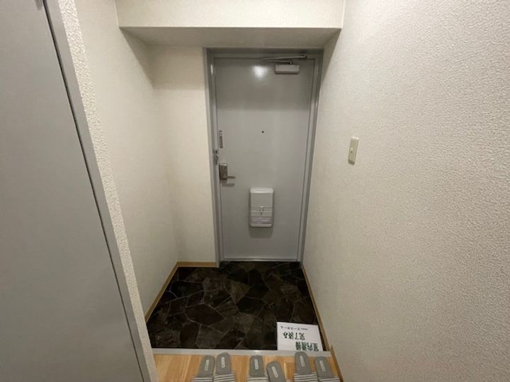 ファミリーハイツ河野の玄関