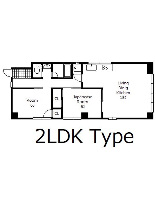 アルカディア高崎の間取り