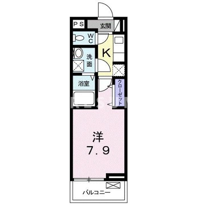 千葉県千葉市若葉区高品町(アパート)の賃貸物件の間取り