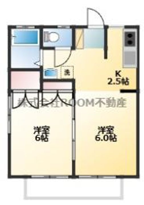 グリーン若葉の間取り