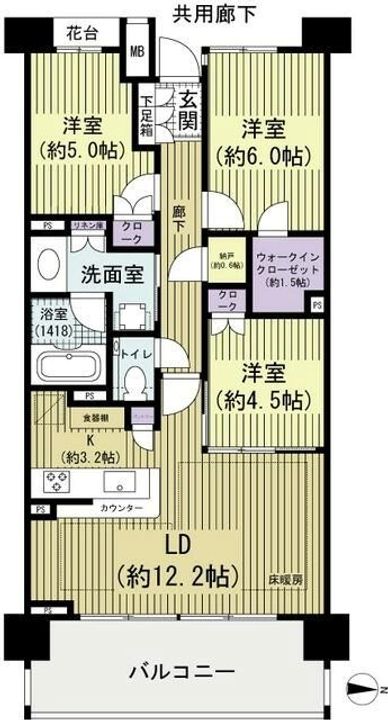 パークホームズ品川ザ・レジデンスの間取り