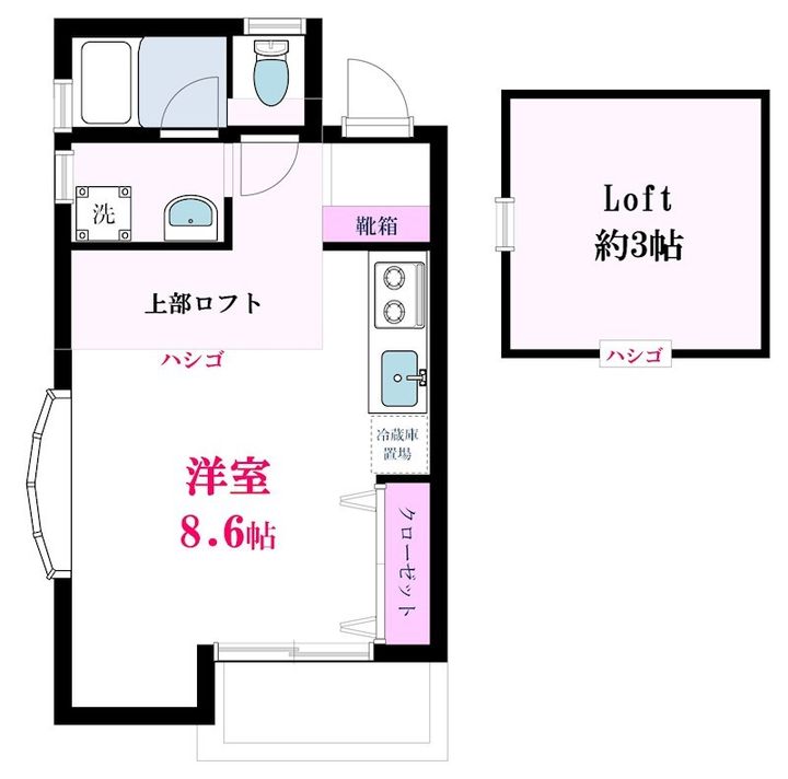 桜新町FORの間取り