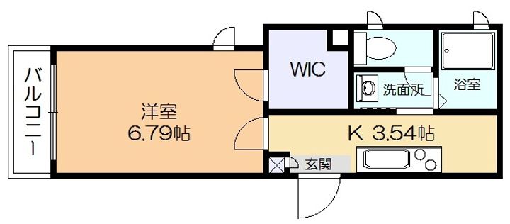 グレイステラス二子の間取り