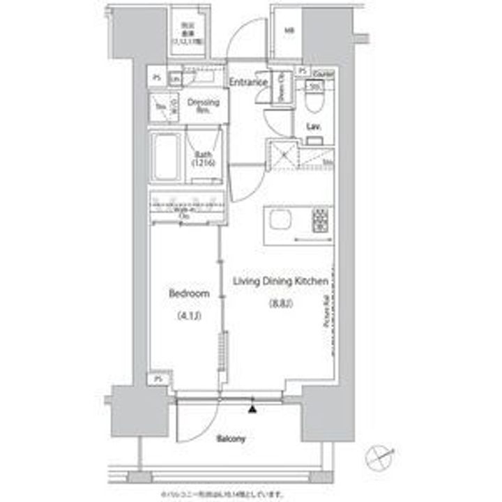 ザ・パークハビオ目白タワーの間取り