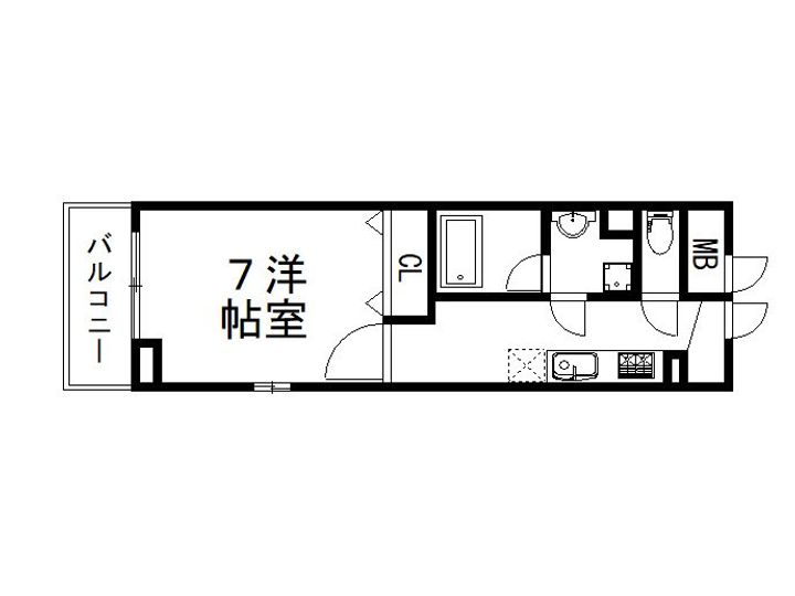 リ:ルーム 伏見の間取り