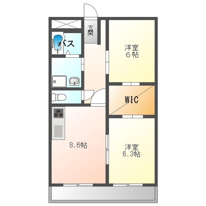 アートヒルズ黒笹の間取り