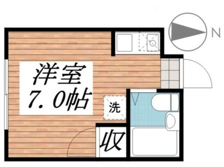 ビラメゾン国立の間取り