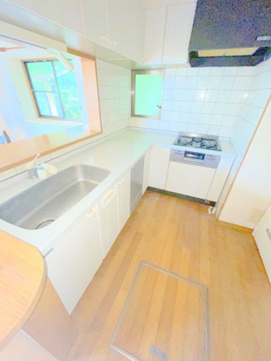 広島県安芸郡熊野町初神3(一戸建)の賃貸物件のキッチン