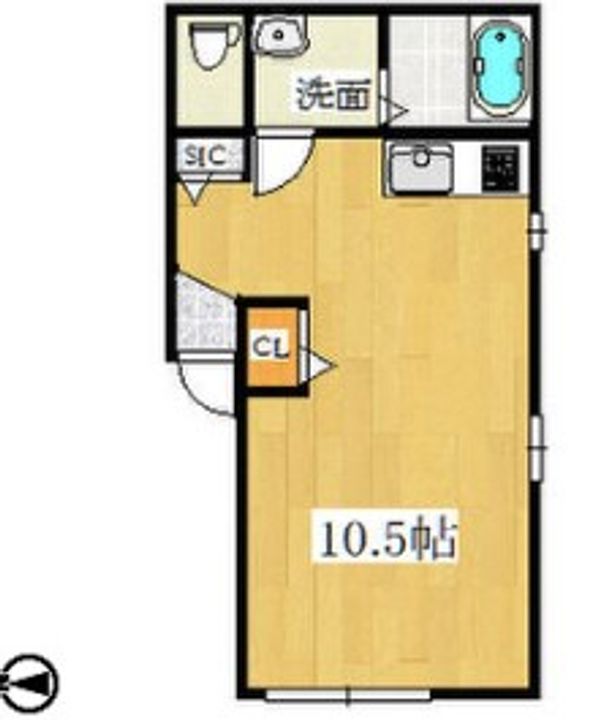 ローズテラス長田の間取り