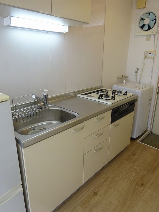 東京都世田谷区世田谷1(アパート)の賃貸物件のキッチン