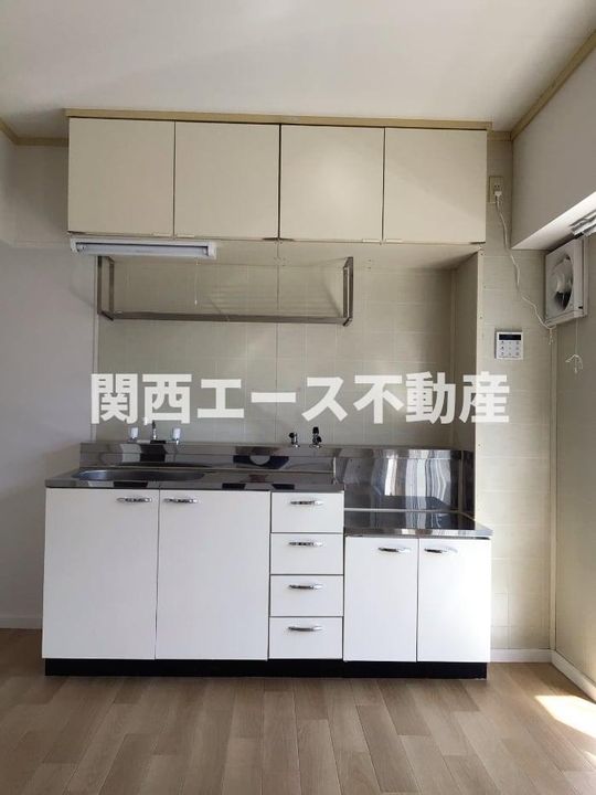 大阪府東大阪市鴻池町1(マンション)の賃貸物件のキッチン