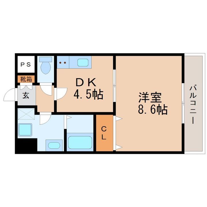 ヒルズ楓の間取り