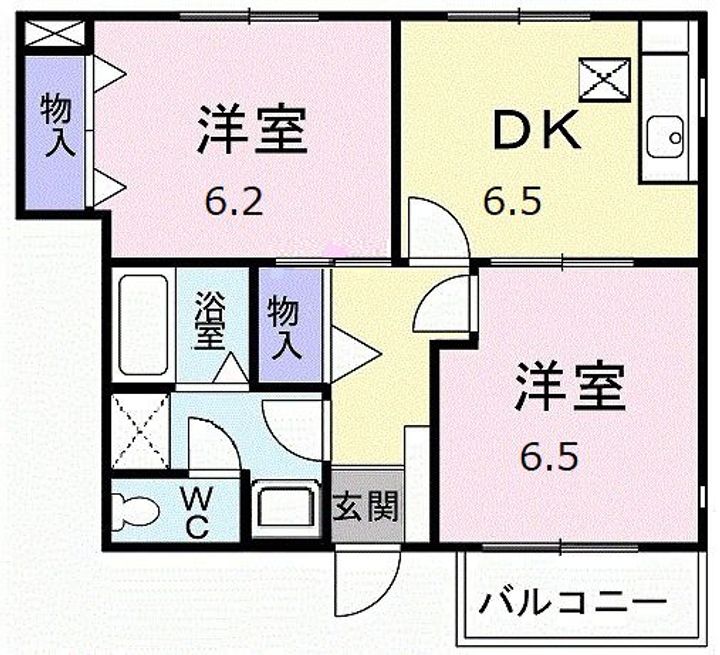 ソレイユガーデンの間取り
