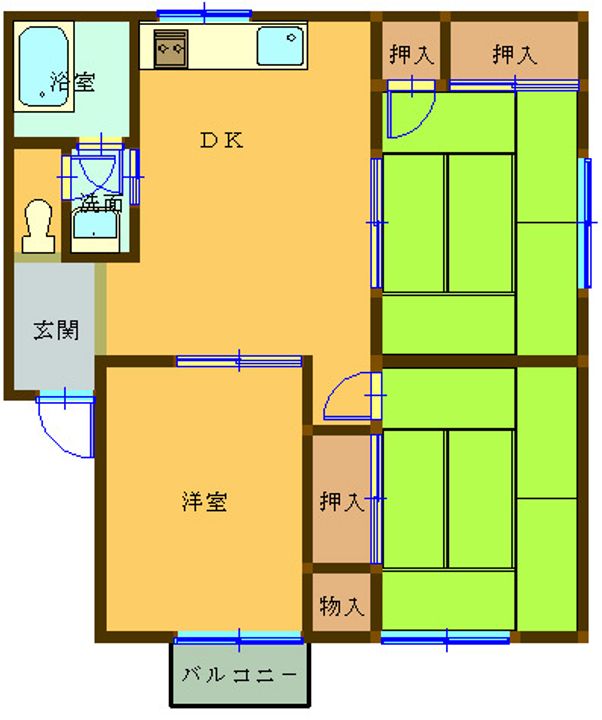 メゾン葵の間取り