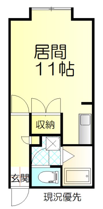コットンハウス3の間取り