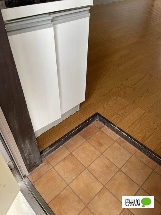 グリーンハイツDの玄関