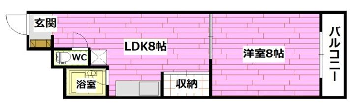 ベータビルの間取り