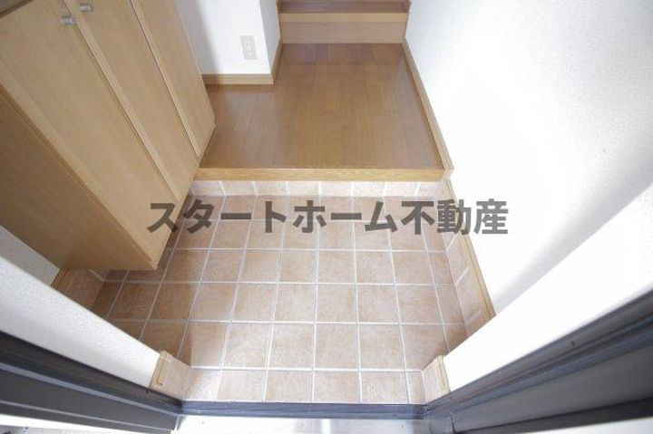 シャン・ドゥ・フルールの玄関