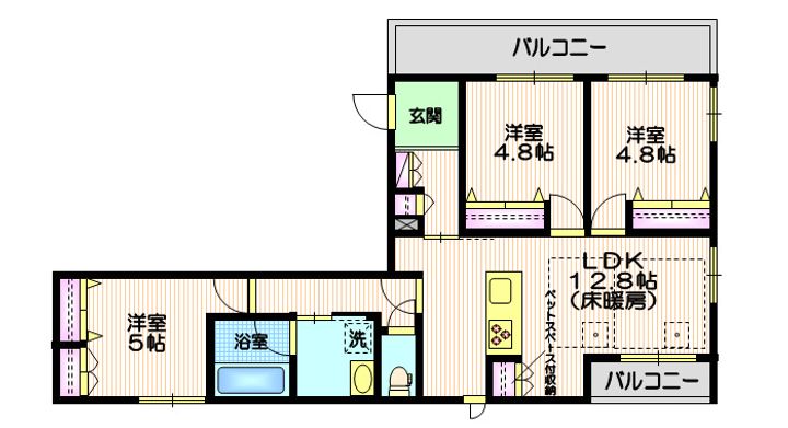 NEROLI Maoの間取り