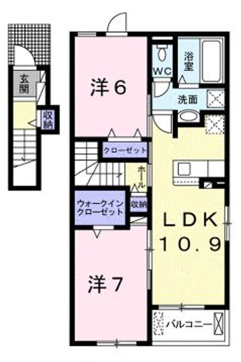 ジャルダンの間取り