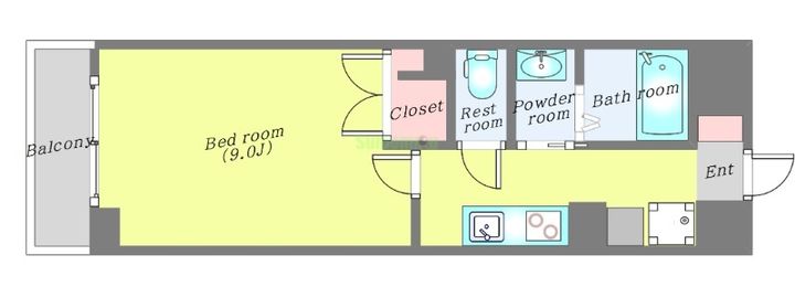 グレイスハイツ新寺の間取り