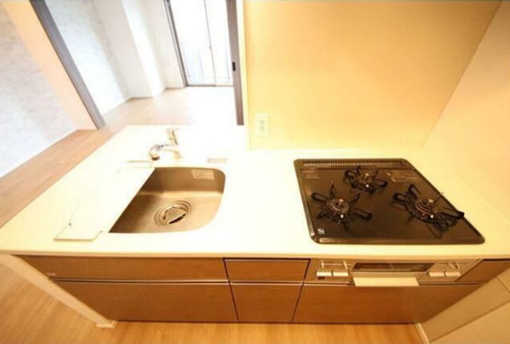 東京都台東区寿4(マンション)の賃貸物件のキッチン