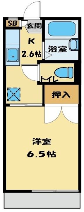 スカイメゾン Aの間取り