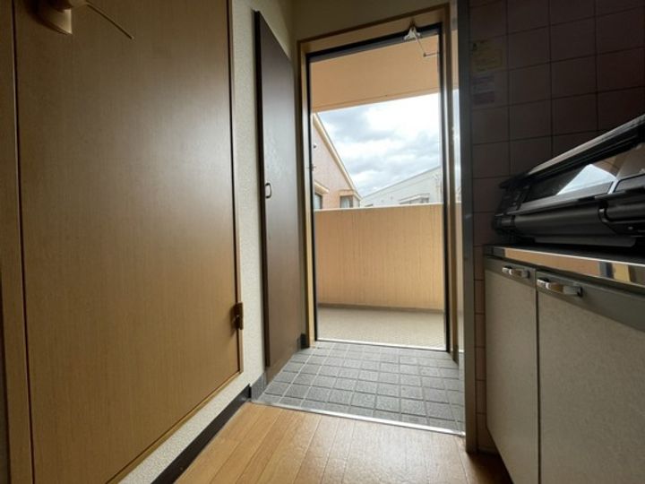 エスポアコーポIIIの玄関