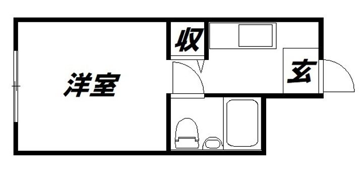 静岡県浜松市中央区八幡町(マンション)の賃貸物件の間取り