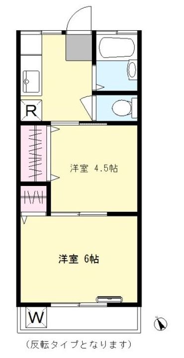 東京都世田谷区豪徳寺1(アパート)の賃貸物件の間取り