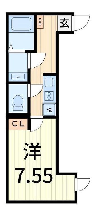 カインドネス亀有IIの間取り