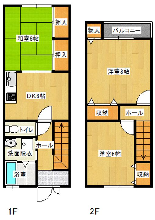 山形県東根市神町北5(一戸建)の賃貸物件の間取り