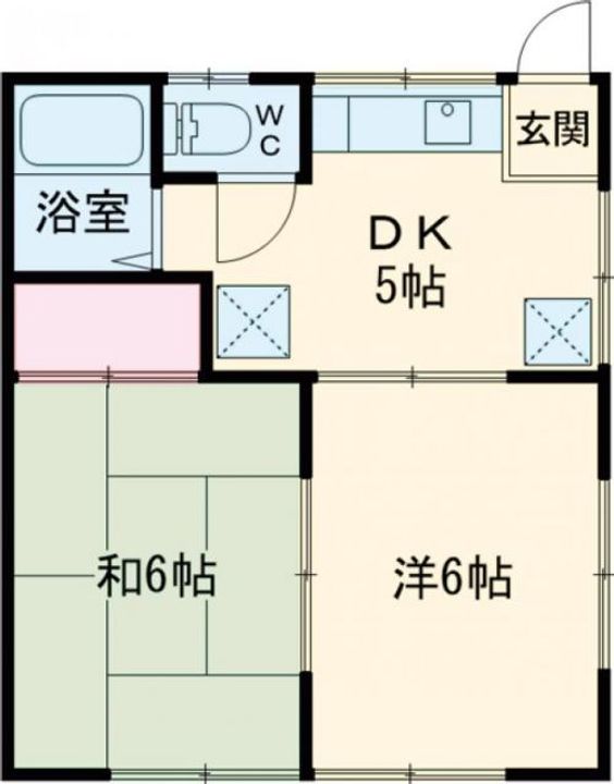 グリーンハイムの間取り