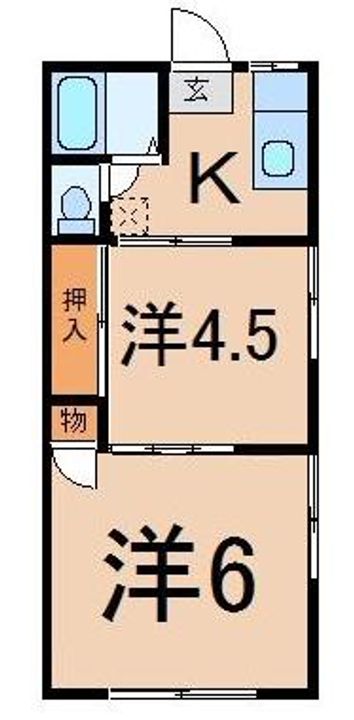 エトワール長町の間取り