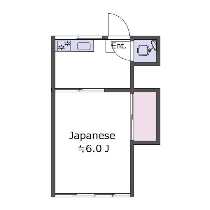 三笠荘の間取り