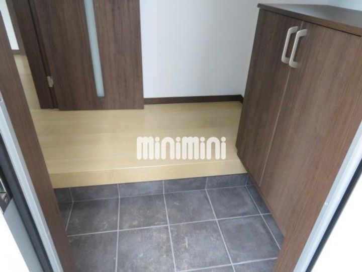 岐阜県大垣市静里町(一戸建)の賃貸物件の玄関