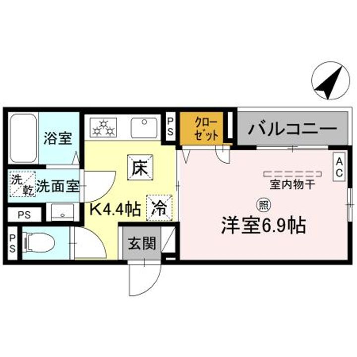 RIPOSO東加古川Iの間取り
