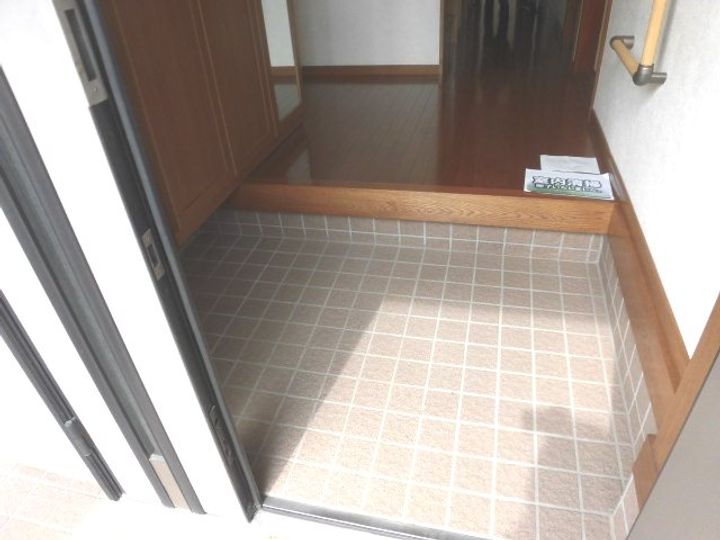 茨城県取手市台宿1(一戸建)の賃貸物件の玄関