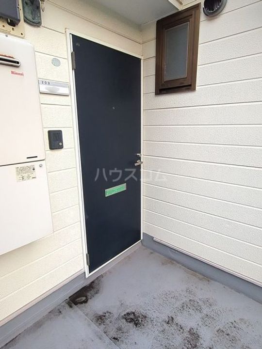 ハイム帰帆の玄関