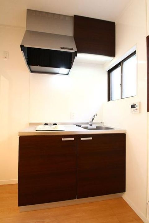 東京都日野市旭が丘2(アパート)の賃貸物件のキッチン