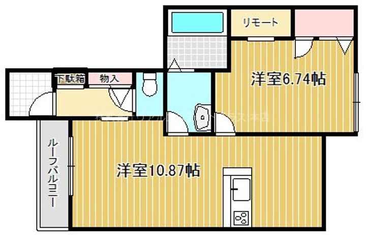 Park Heim AsahiIIIの間取り