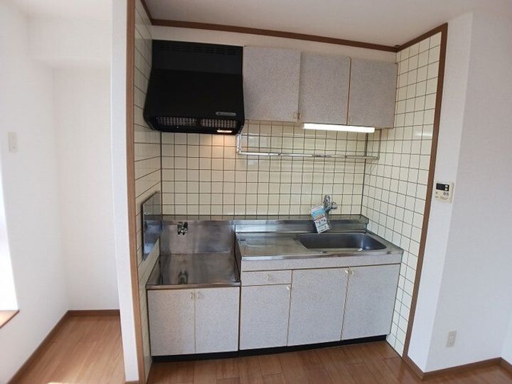 福岡県北九州市小倉南区南方3(アパート)の賃貸物件のキッチン