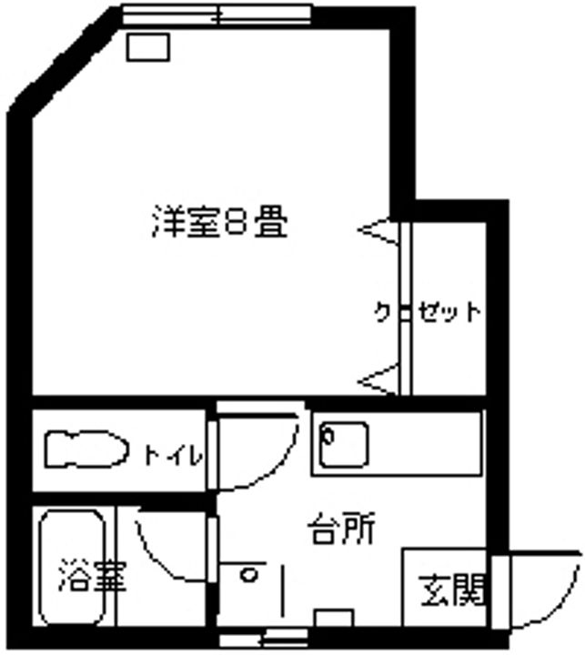 ウエストマウンド21Aの間取り