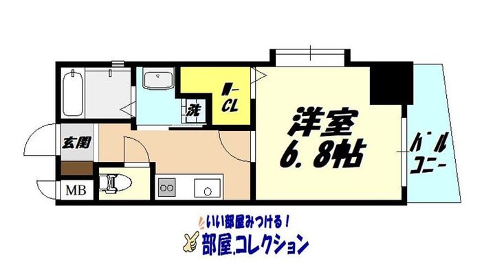 アクシオ片野の間取り